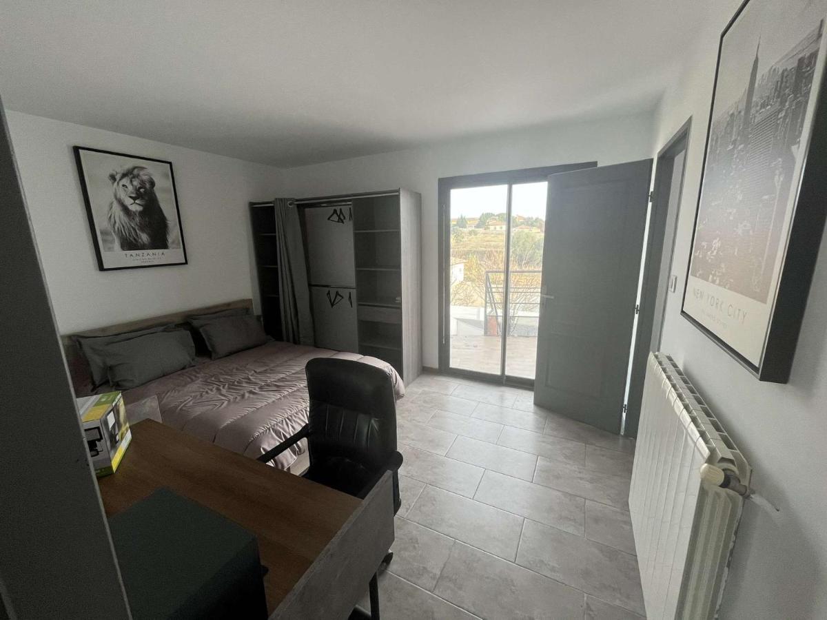 Superbe Appartement Avec Piscine Et Spa Privatif Villeneuve-lès-Béziers Eksteriør bilde